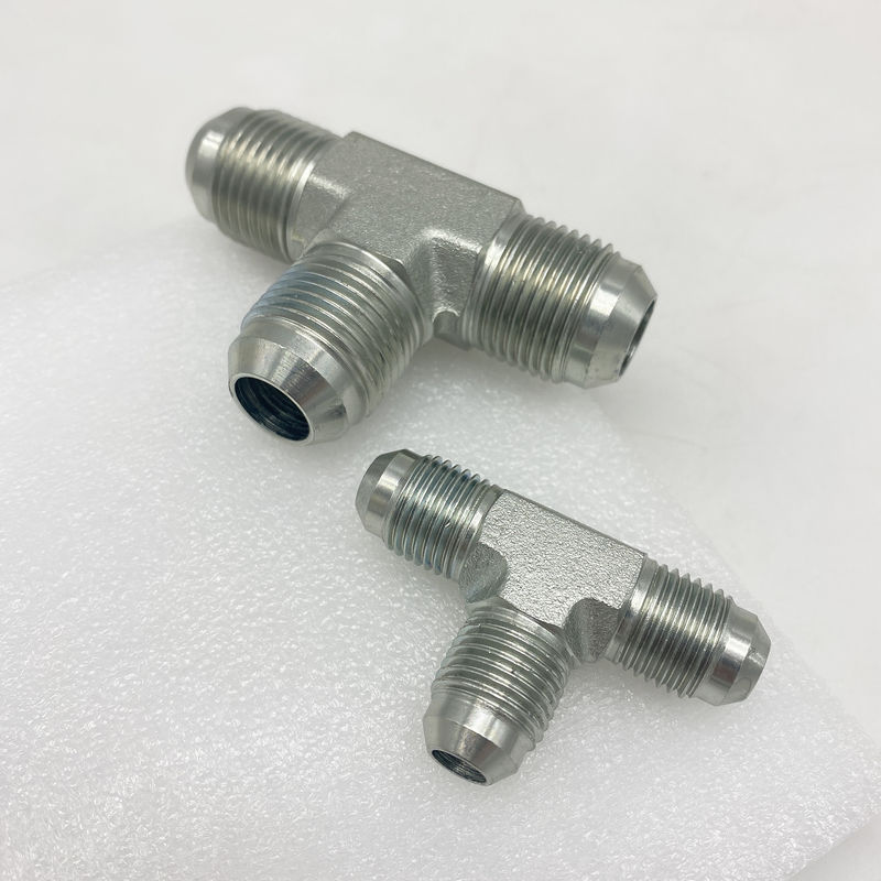 Jic Male Female Elbow 3 Way Stainless Steel Hose Adapter